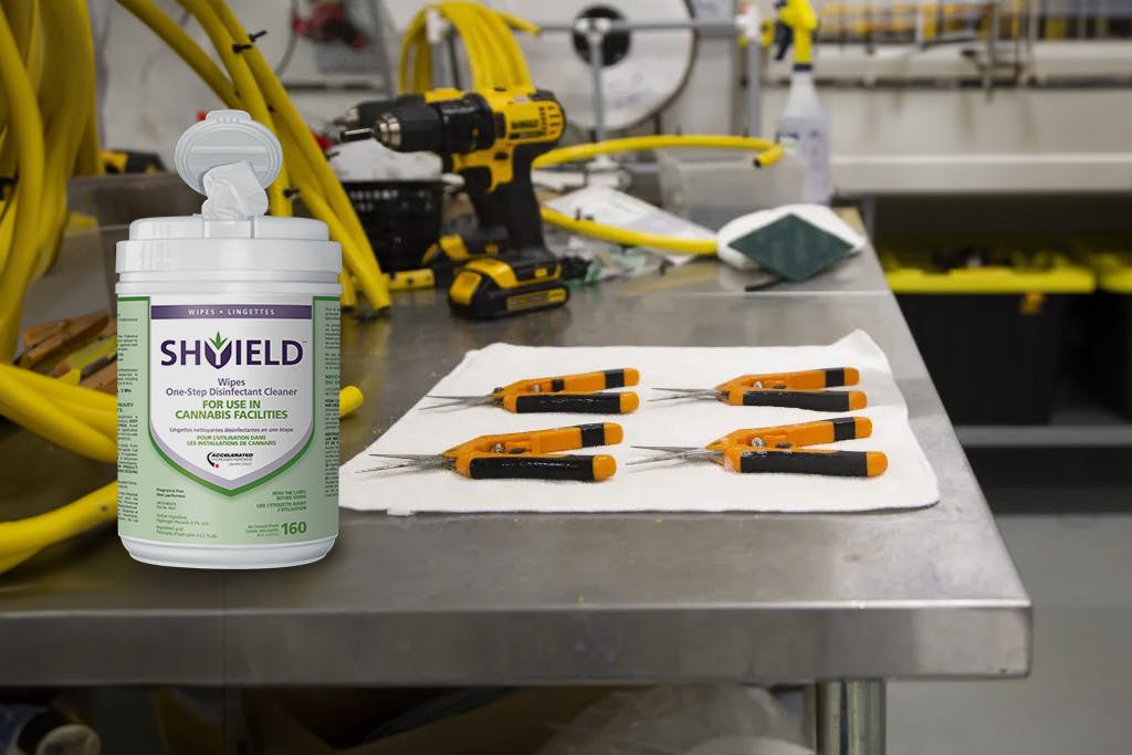 USING SHYIELD™ TO REMOVE RESIN FROM TOOLS AND SURFACES