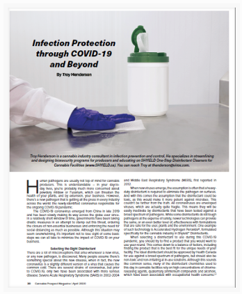 INFECTION PROTECTION THROUGH COVID-19 AND BEYOND
